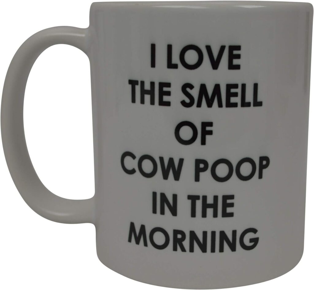 funny mug gifts for farmers