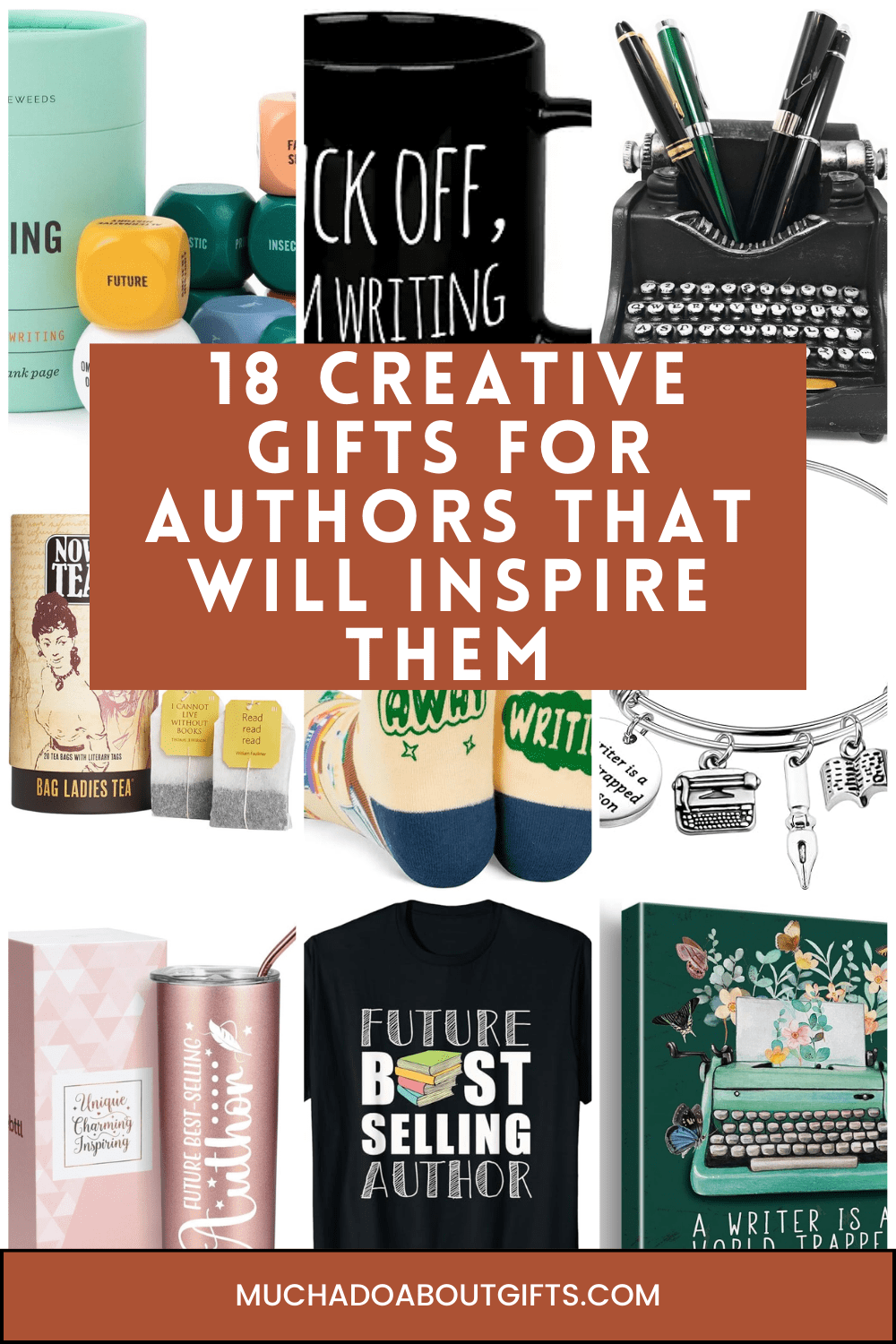 18 Creative Gifts for Authors That Will Inspire Them